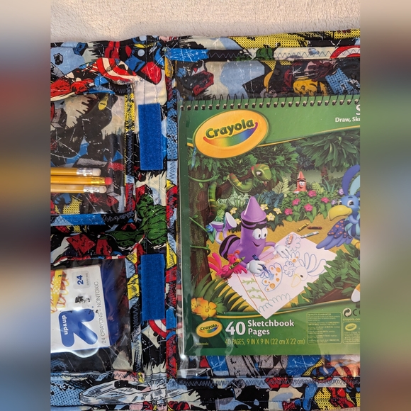 Marvel Art Caddy, Spiderman, Iron Man, Thor- Handmade - Picture 4 of 6